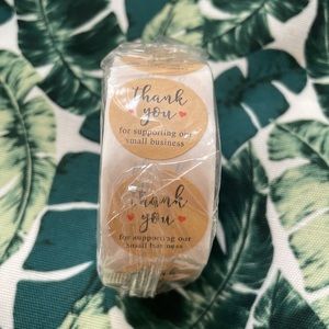 500 PCs || Roll of Thank you Stickers